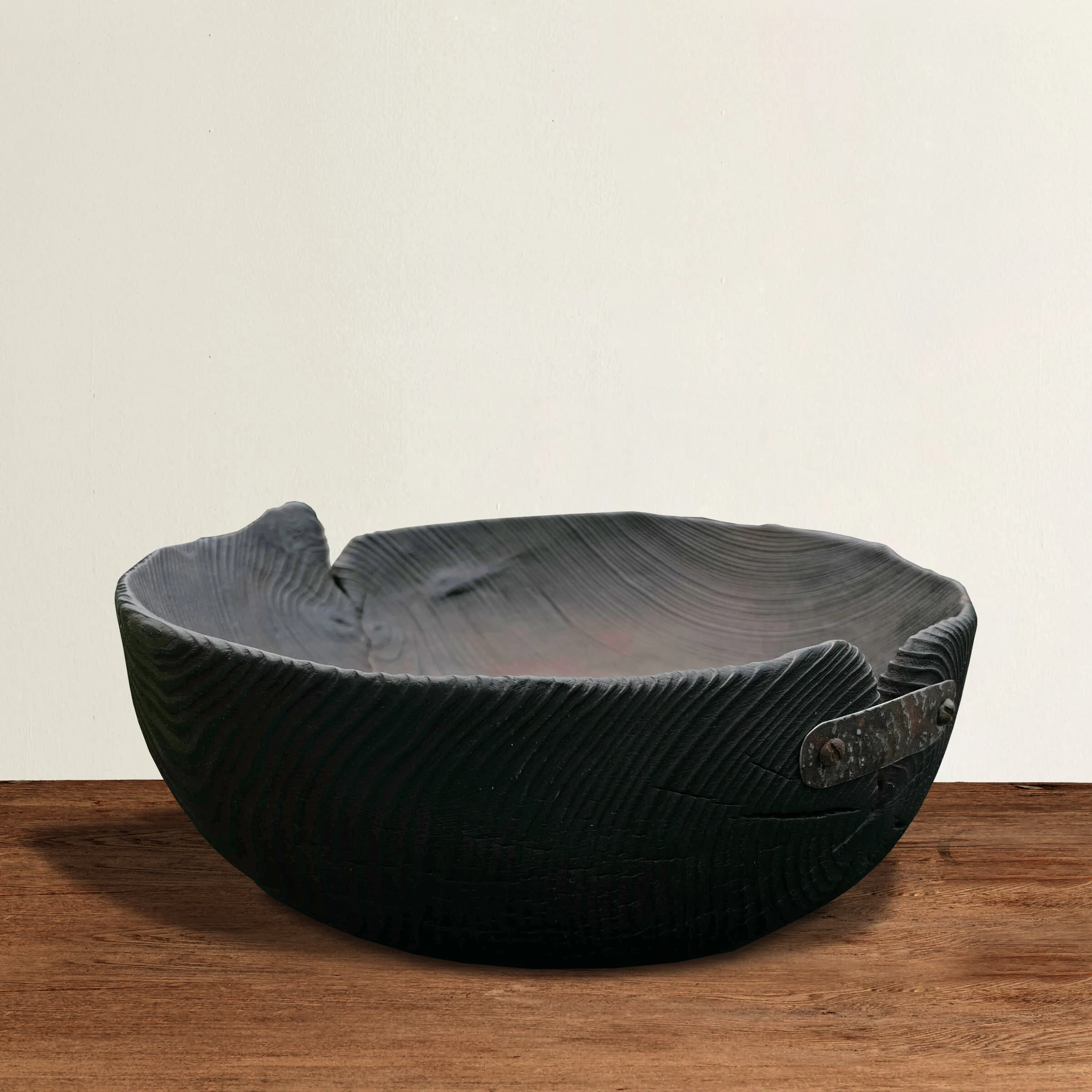 Large Japanese Yakisugi Bowl — RIGHT | PROPER